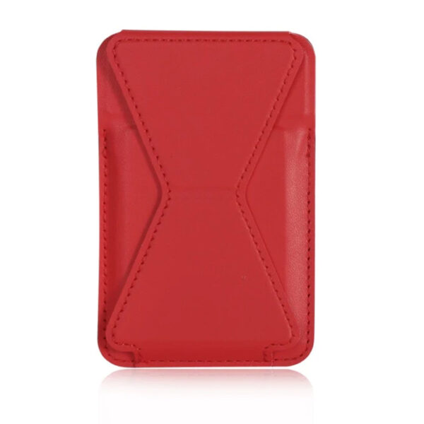 ALLY İPhone 13-12ler İçin Standlı Deri Cüzdan Magsafe Kartlık Cüzdan Kılıf - Görsel 8