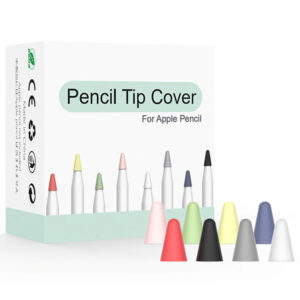 Ally Apple Pencil için 8 Karışık Renkli Silikon Uç