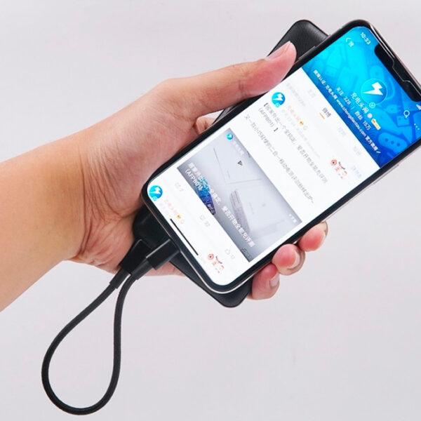 Ally USB-Type C iPhone 20W PD Hızlı Şarj Kablosu 20CM Kısa Kopmaz Halat Kablo - Görsel 9
