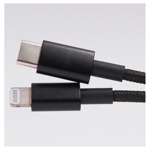 Ally USB-Type C iPhone 20W PD Hızlı Şarj Kablosu 20CM Kısa Kopmaz Halat Kablo - Görsel 10