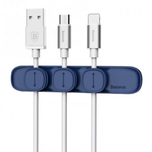 Baseus Usb Kablo Clip Masa Üstü Organizatörü