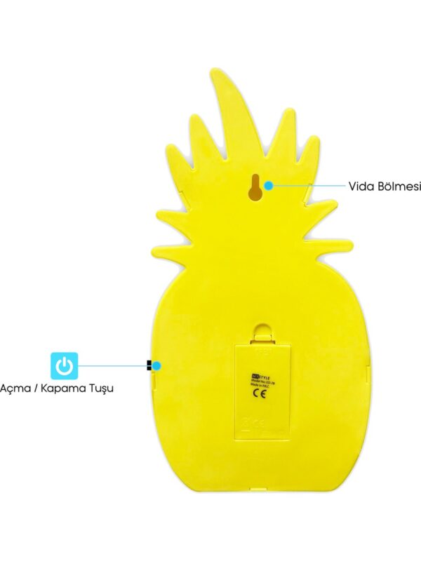 AsonPlus Ananas Dekoratif Led Işık-Gece Lambası-Aydınlatma - Görsel 4